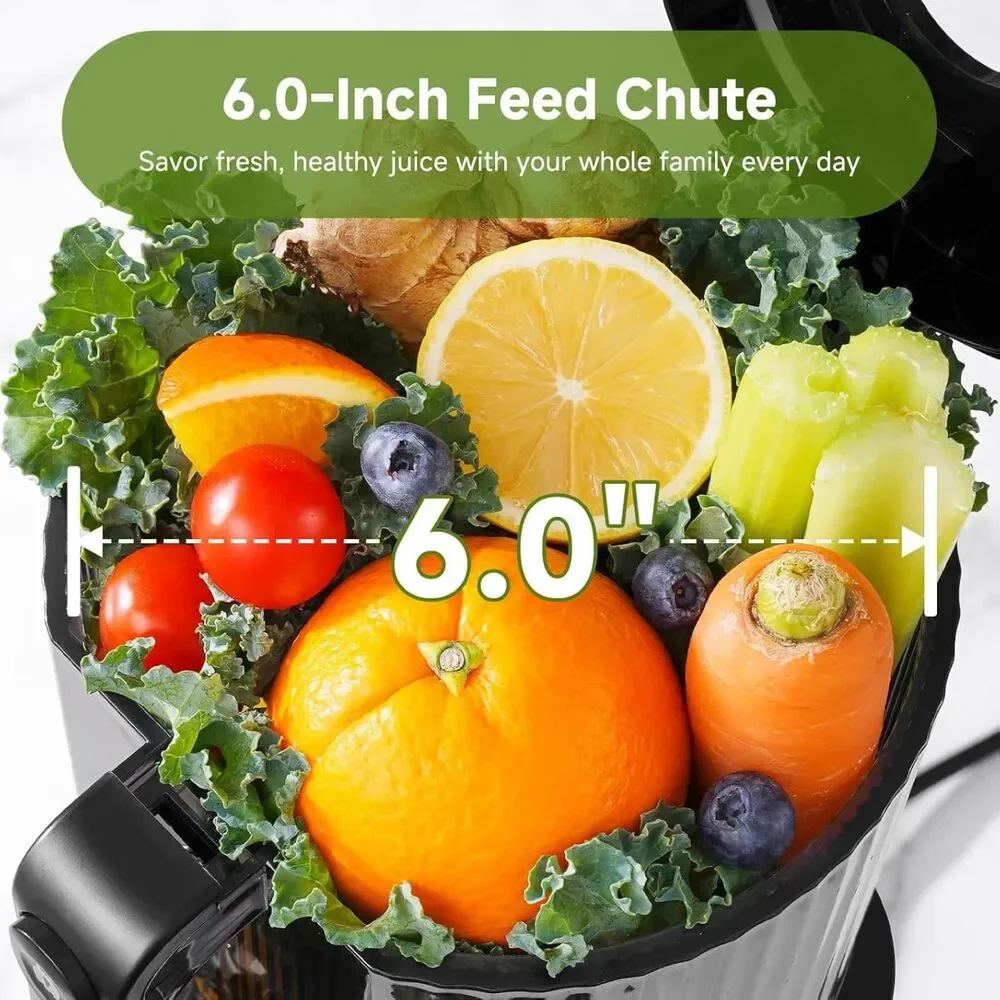 AMZCHEF Cold Press Juicer 6
